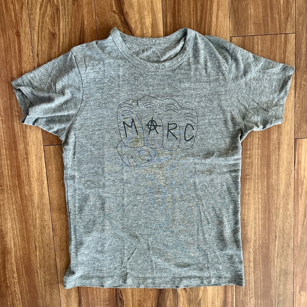 Marc by Marc Jacobs Anarchy Fist Graphic T-Shirt
